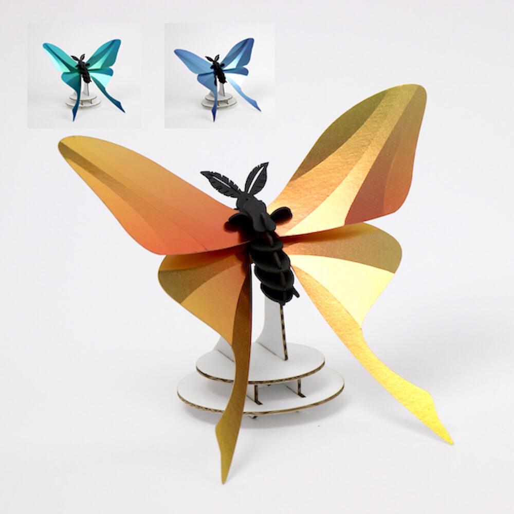 Chinese Moon Butterfly - Kit insecte en carton Assembli 