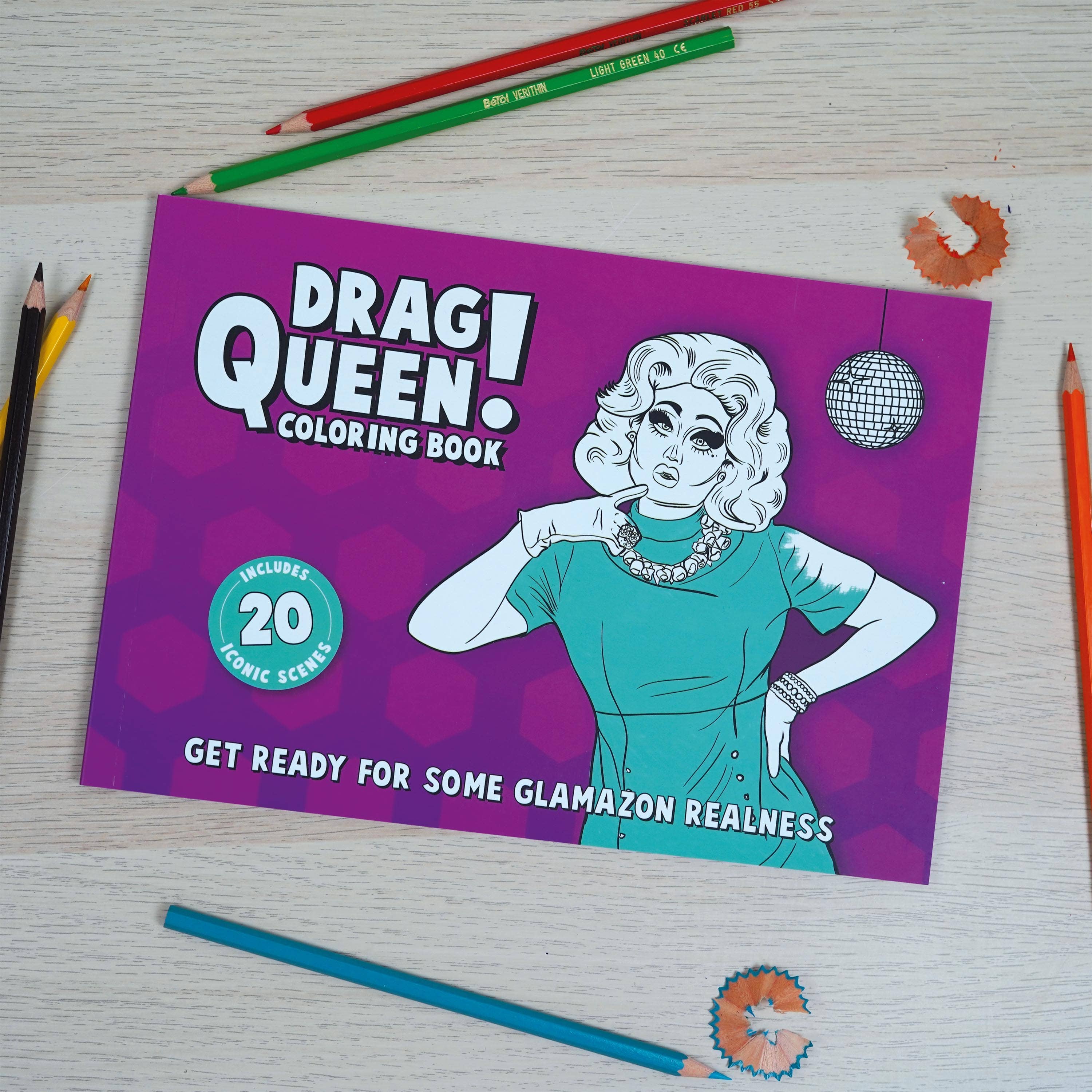 Drag Queen Coloring Book - Livre à colorier Bubblegum Stuff 