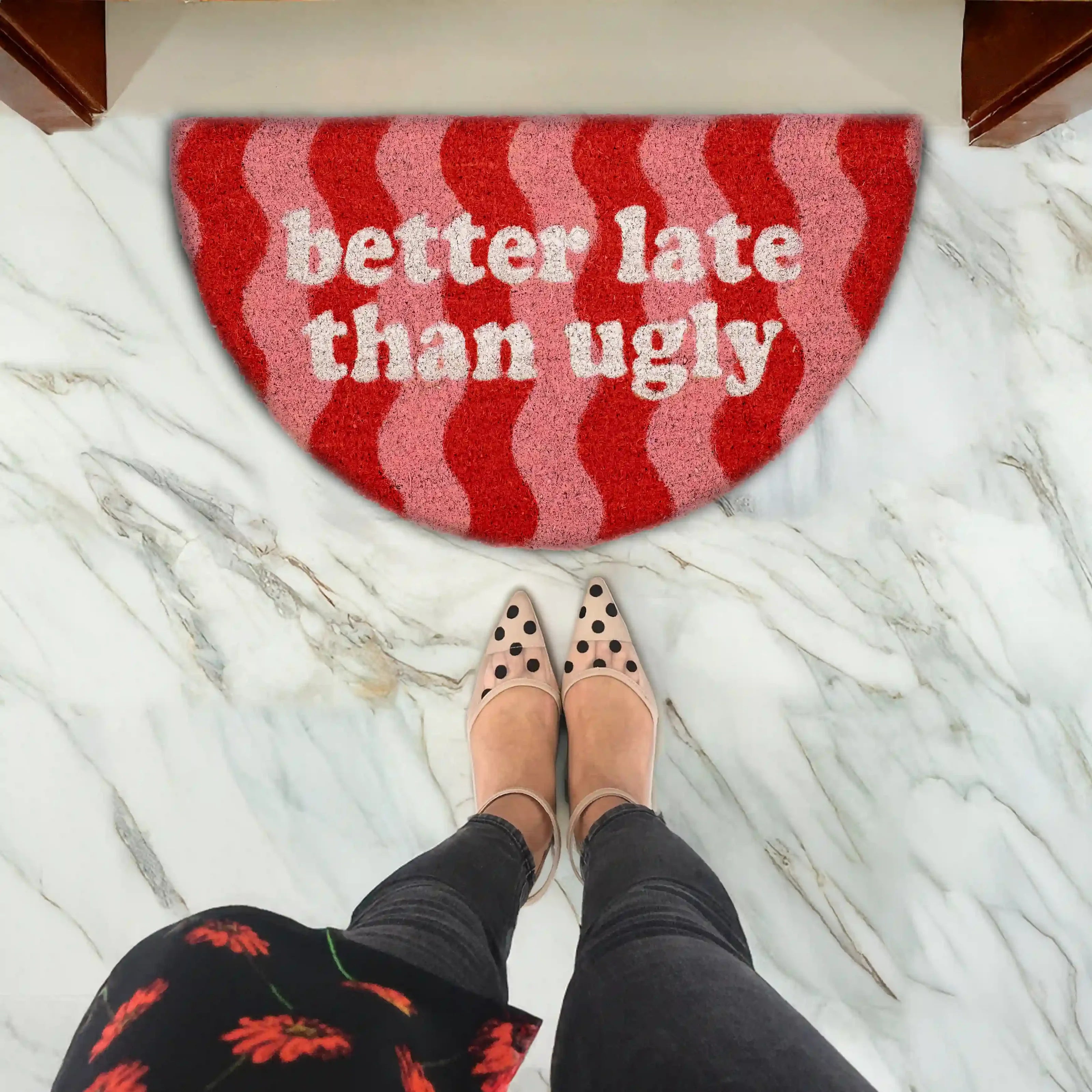 Better late than ugly - Paillasson