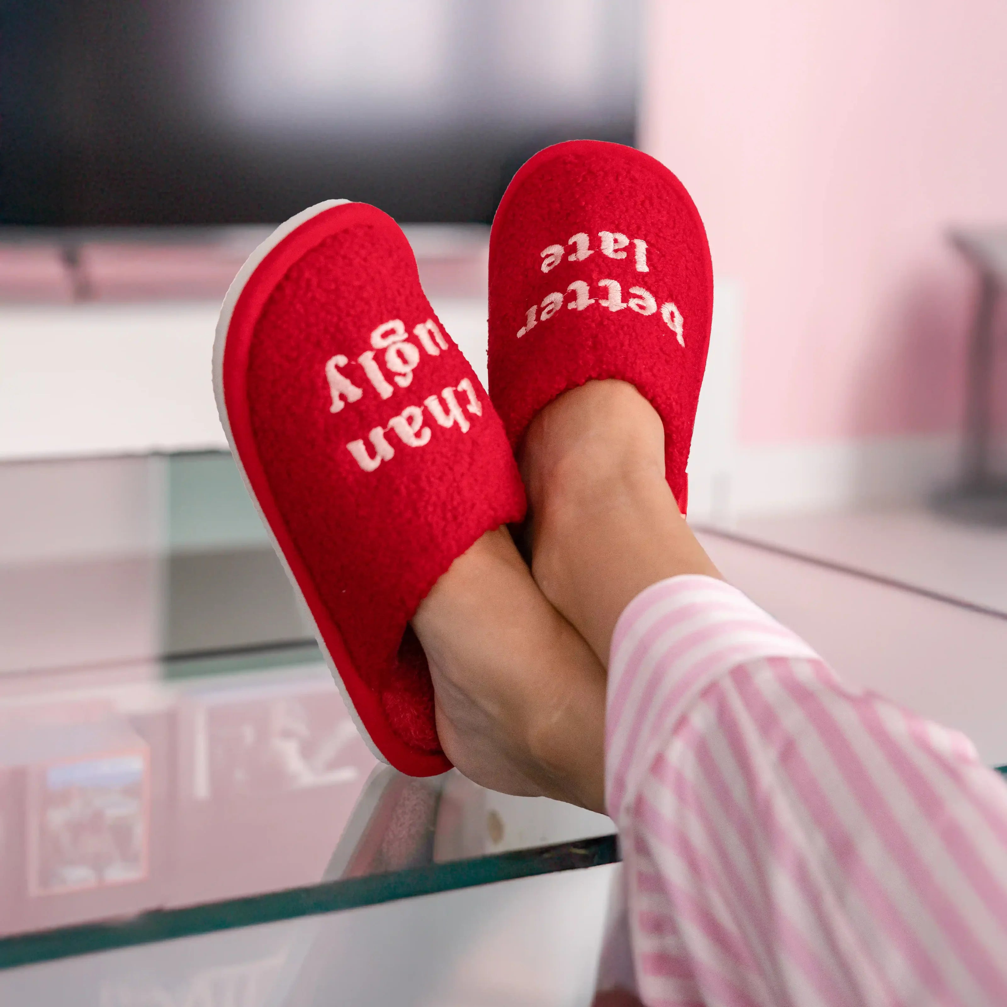 Better late than ugly - Pantoufle