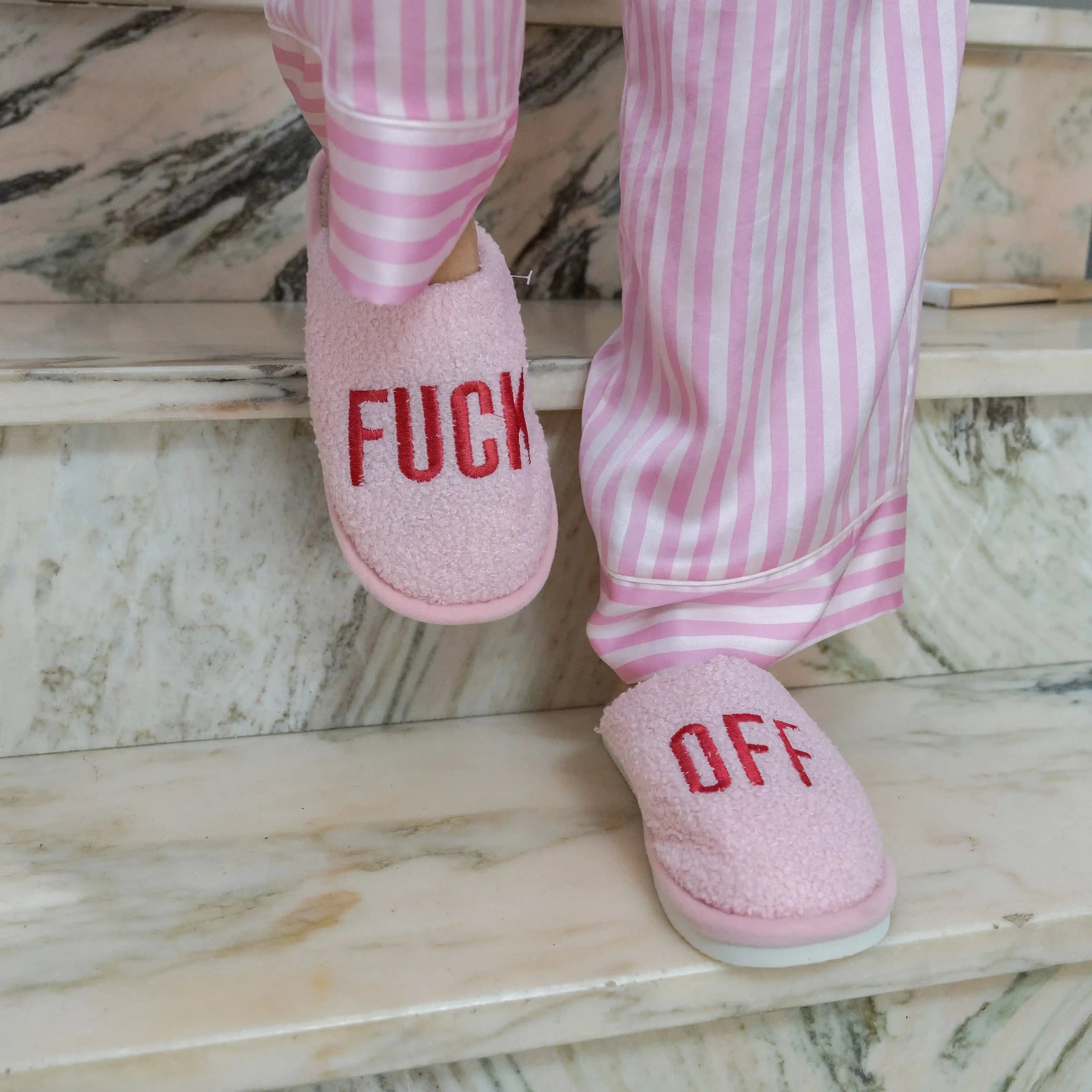 Fuck Off - Pantoufle