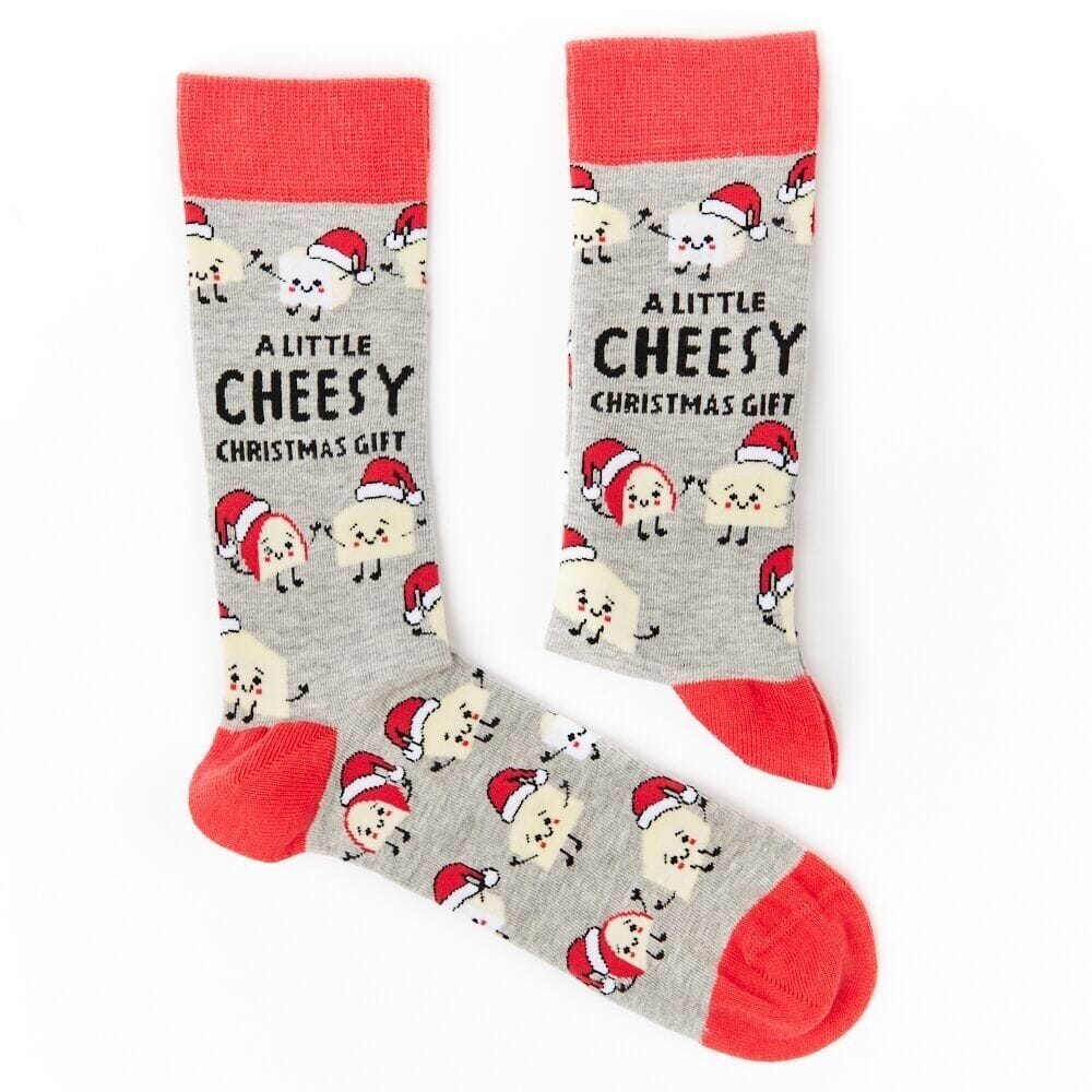 A Little Cheesy Christmas Gift - Chaussettes mixte Chaussettes Urban Eccentric 
