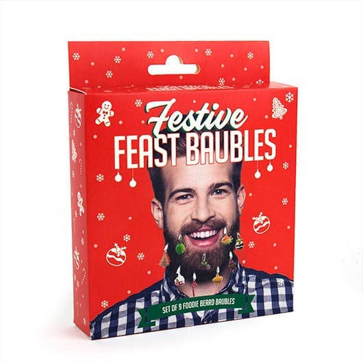 Boules à barbe festives pour Noël Gift Republic 