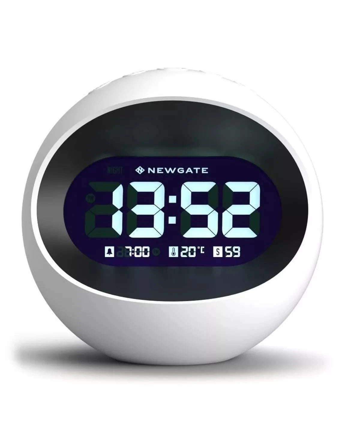 Centre Of The Earth - Réveil Newgate Blanc 