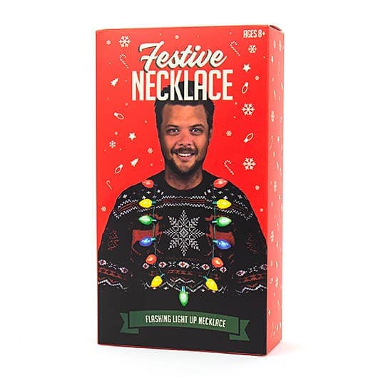 Collier lumineux de Noël festif Gift Republic 