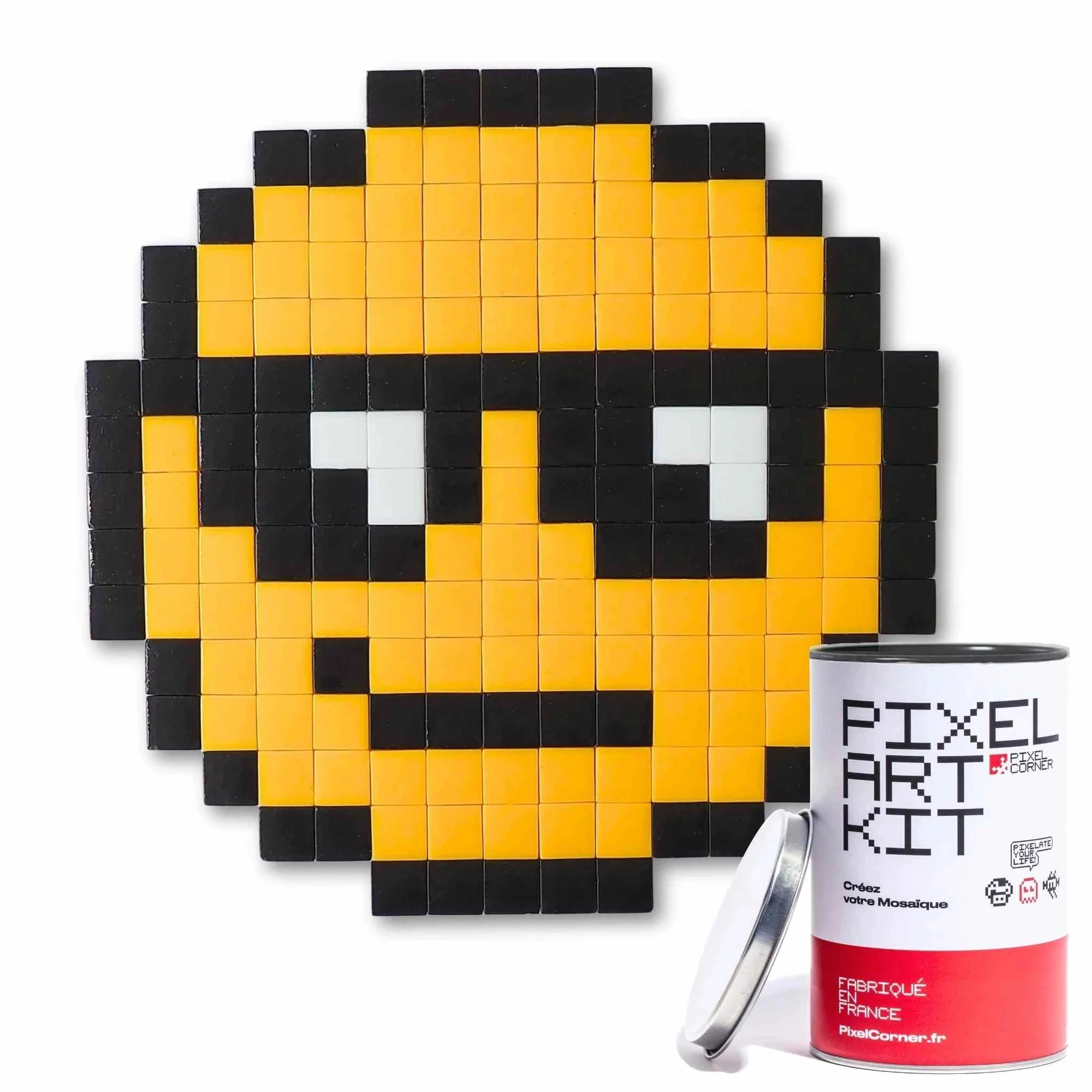 Emoji Lunette - Art kit mosaïque Pixel Corner 