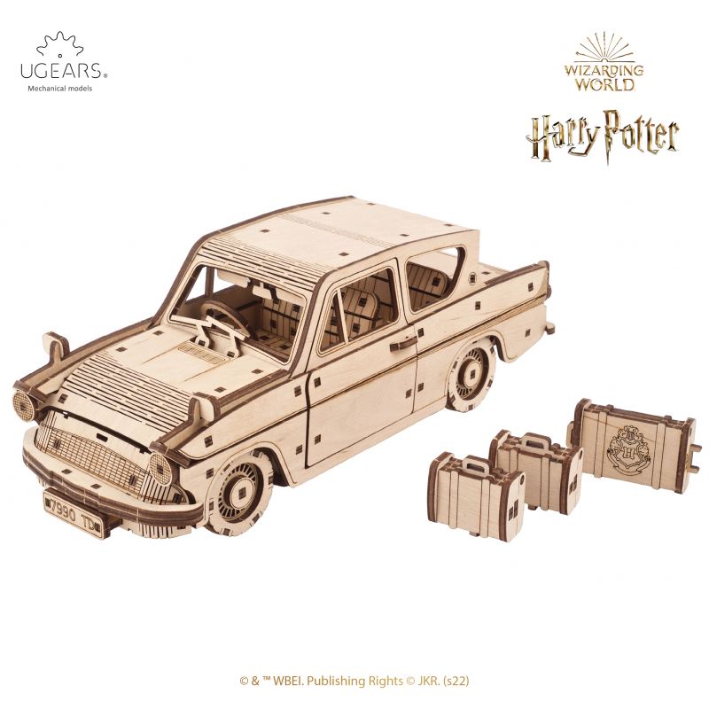 UGEARS Harry Potter Ford Anglia Volante Voiture Maquette en Bois A