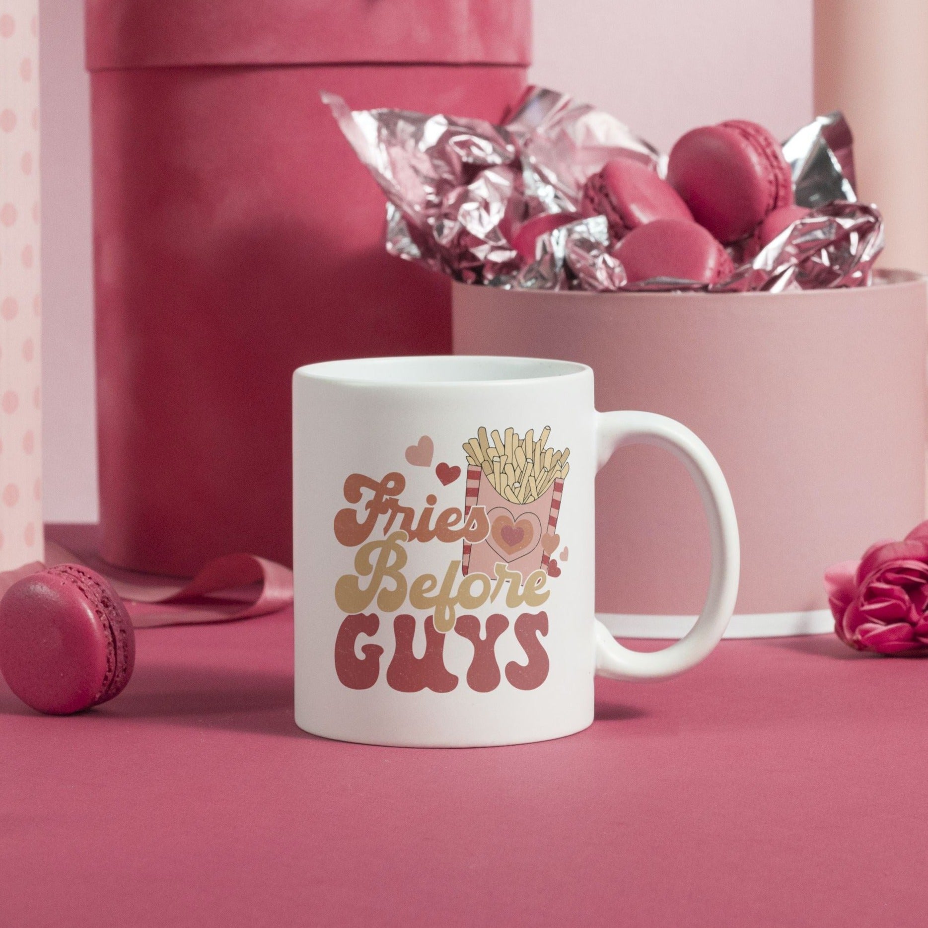 Fries before guys - Mug en céramique 330ml Mugs Be Color 