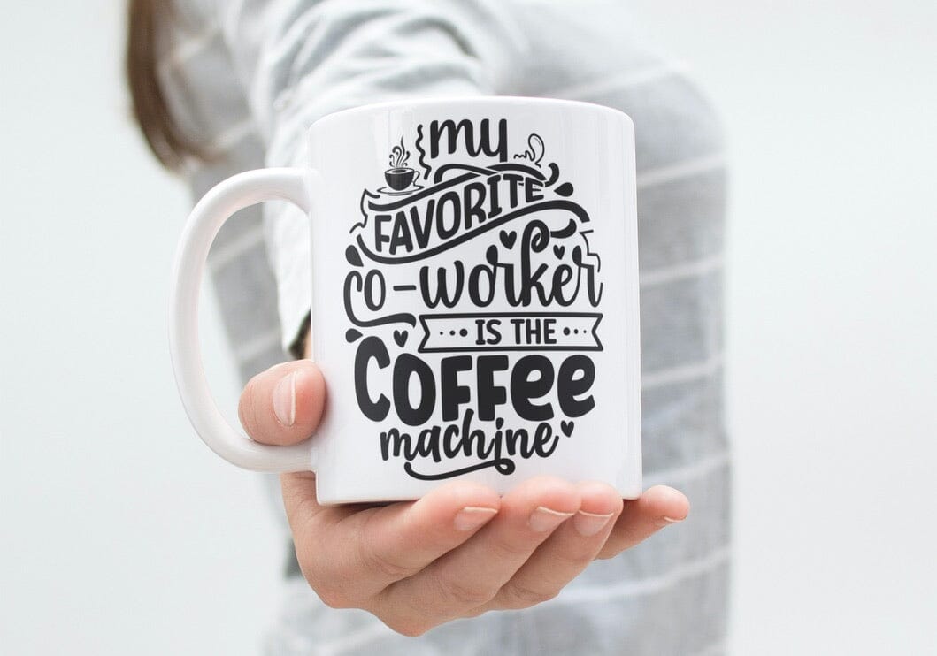 My favorite co-worker... - Mug en céramique 330ml Mugs Be Color 