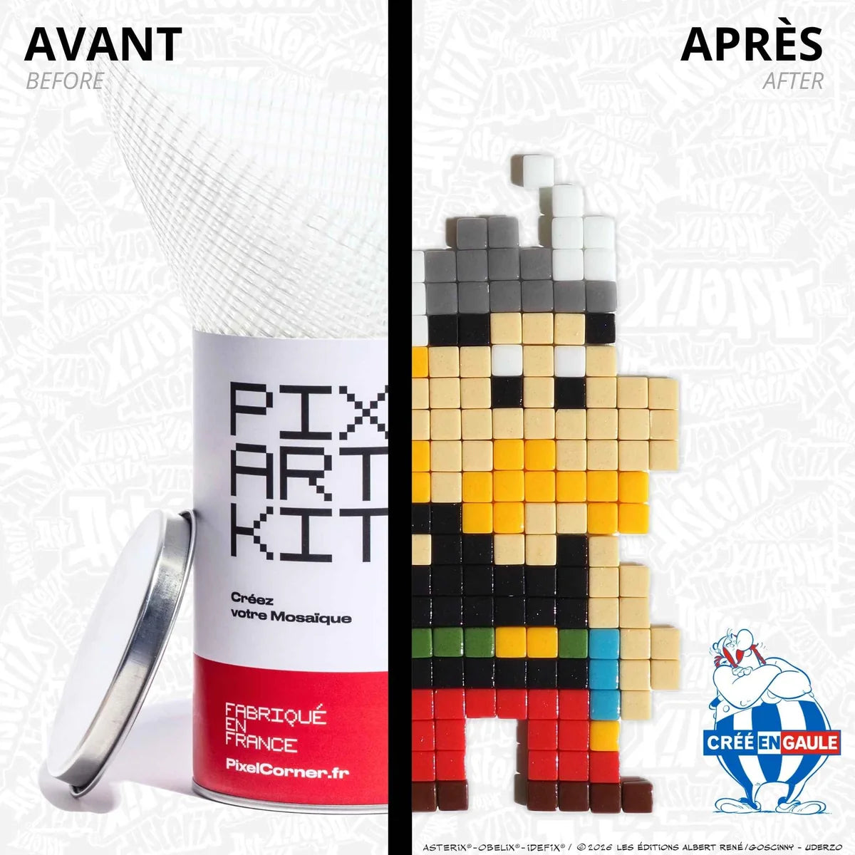 Astérix® - Art kit mosaïque