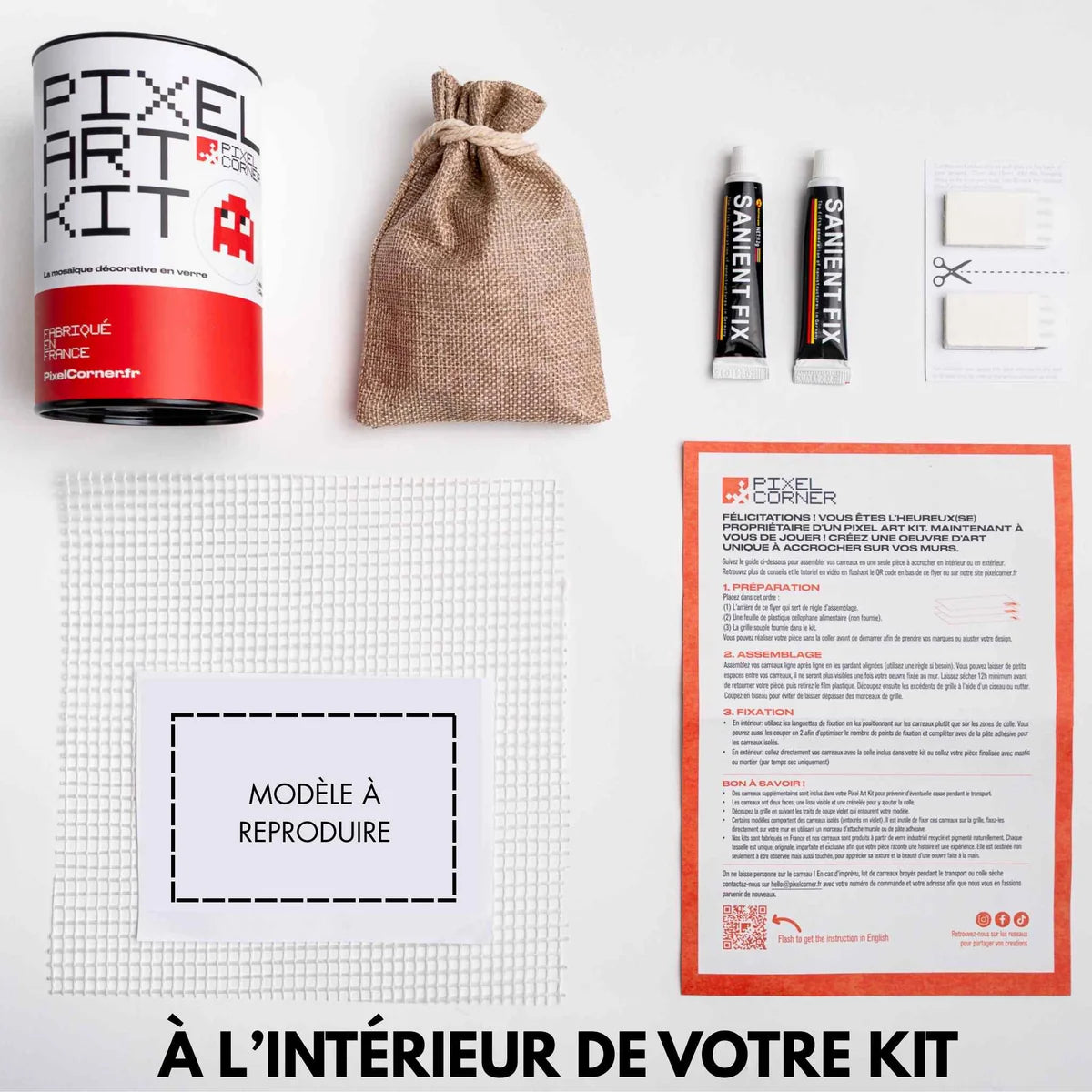 Coeur - Art kit mosaïque