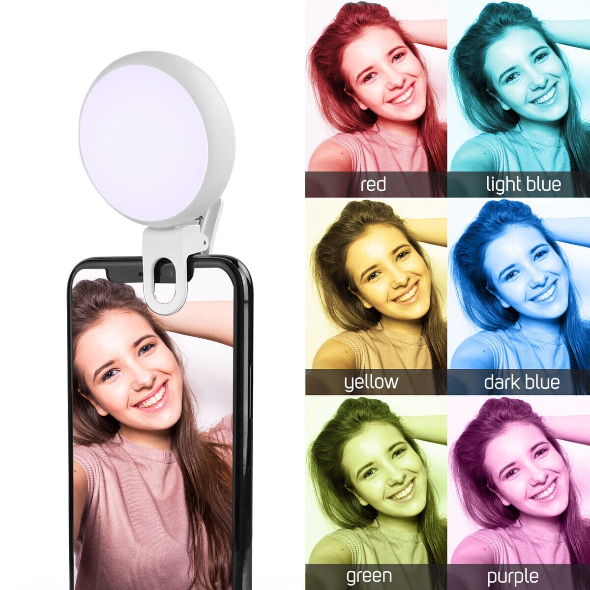 Selfie Queen - Lumière pour selfie Legami 