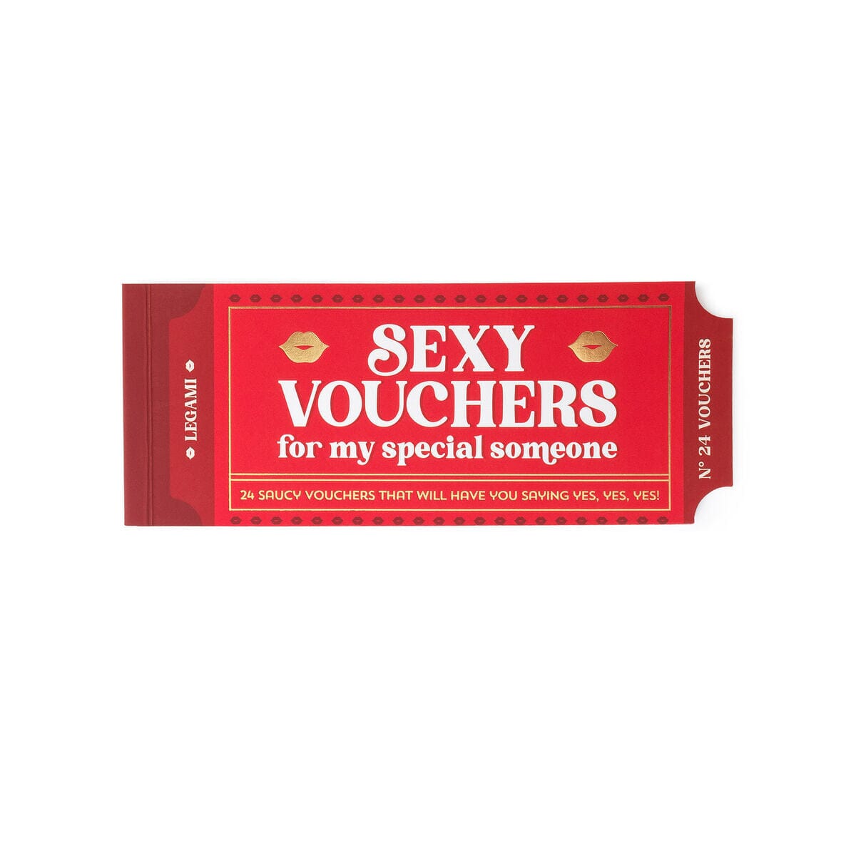 Sexy Vouchers - Carnet 24 bons Legami 