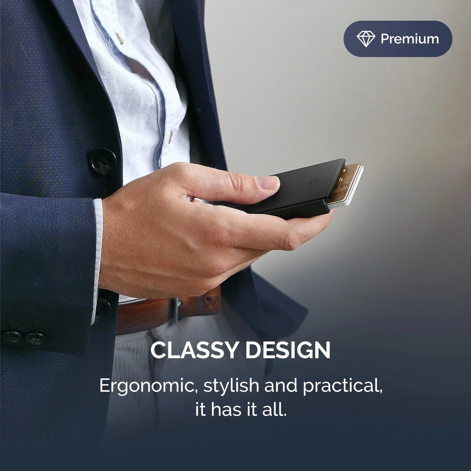 Slider - Porte-cartes automatique Ögon 