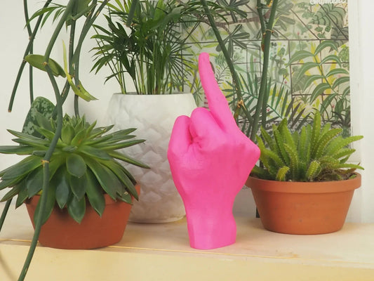The Finger - Sculpture Bitten 
