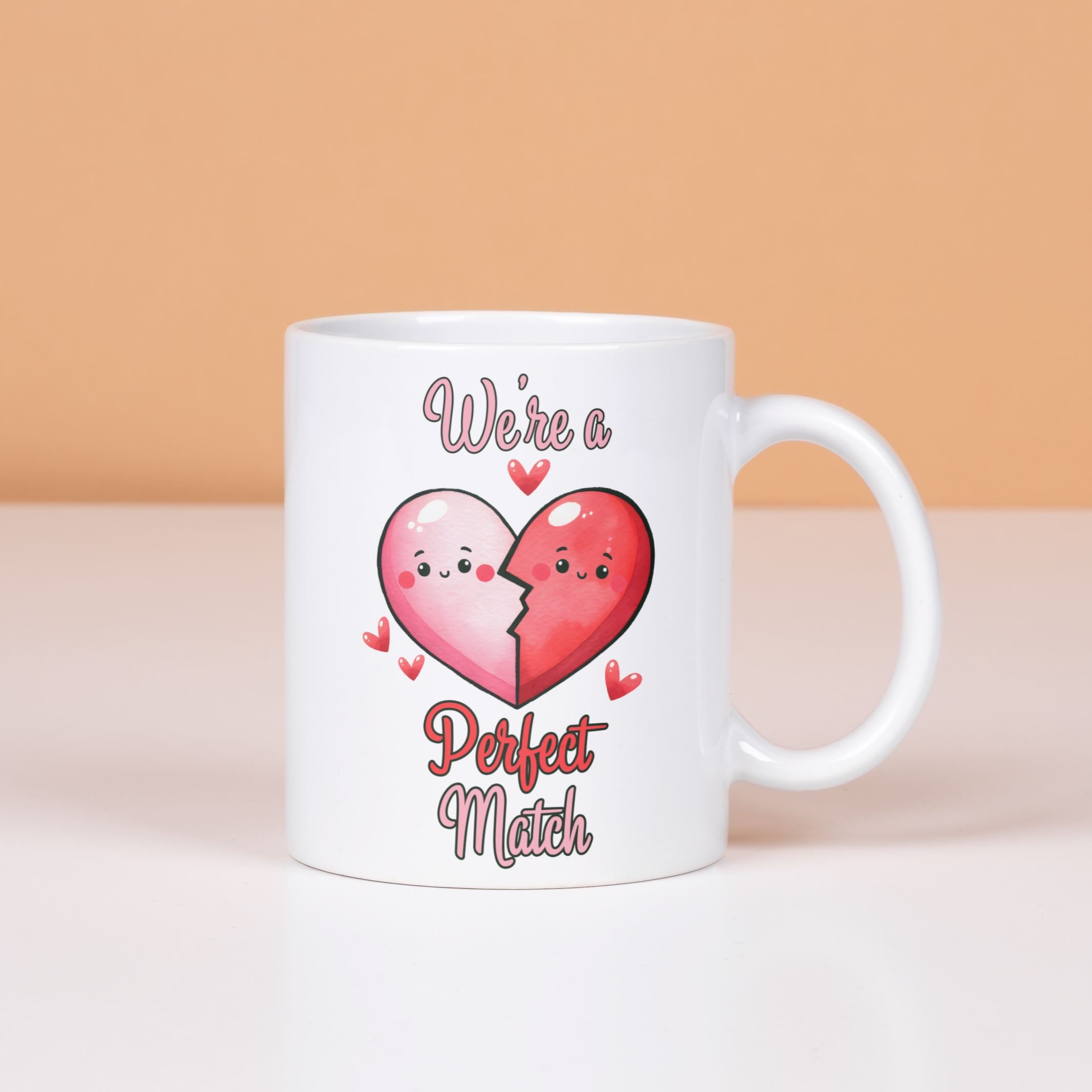 We're a perfect match - Mug en céramique 330ml Mugs Be Color 