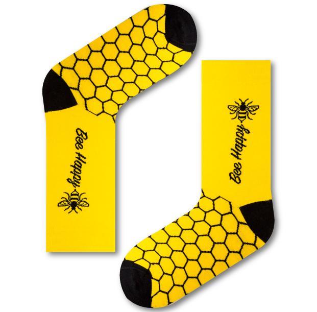 Bee Happy - Chaussettes mixte Chaussettes Urban Eccentric 