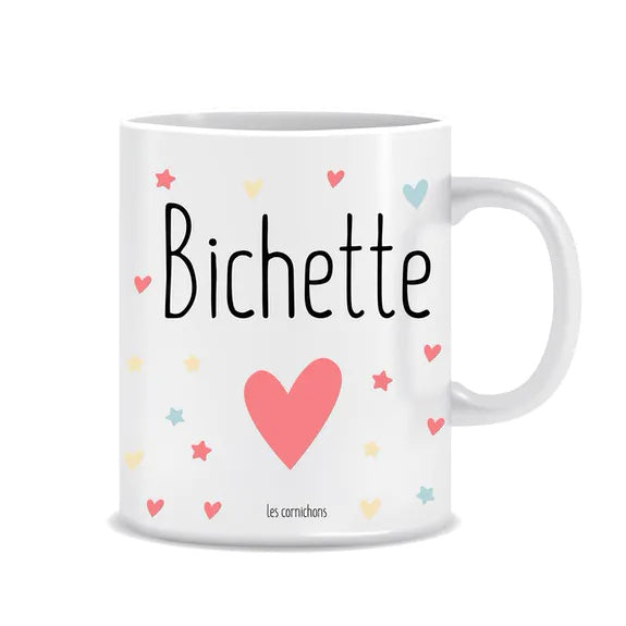 Bichette - Mug en céramique 33cl Mugs Les Cornichons 