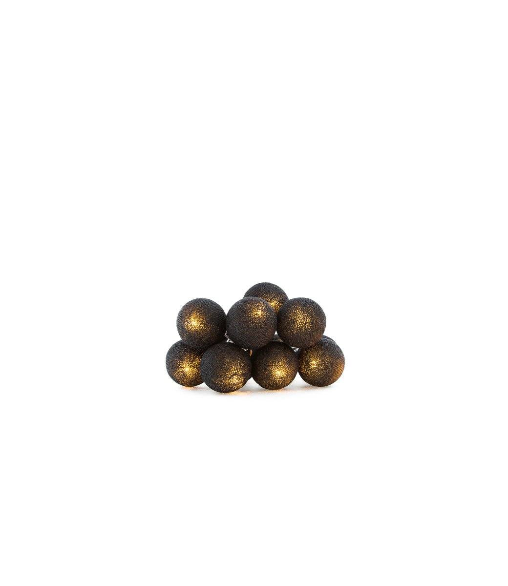 Black - Guirlande lumineuse Guirlandes et cordons lumineux Cotton Ball Lights 