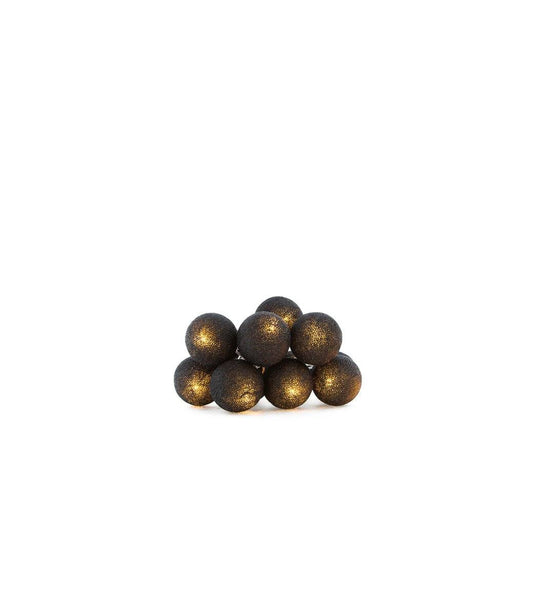 Black - Guirlande lumineuse Guirlandes et cordons lumineux Cotton Ball Lights 