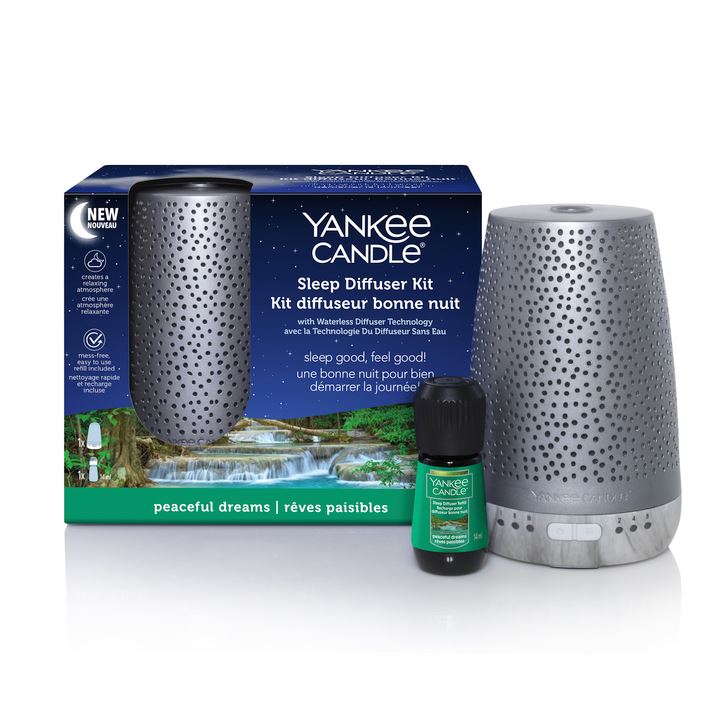 Bonne nuit - Diffuseur + recharge Rêves Paisibles Yankee Candle 