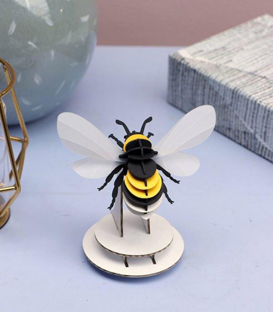 Bumble Bee - Kit insecte en carton Assembli 