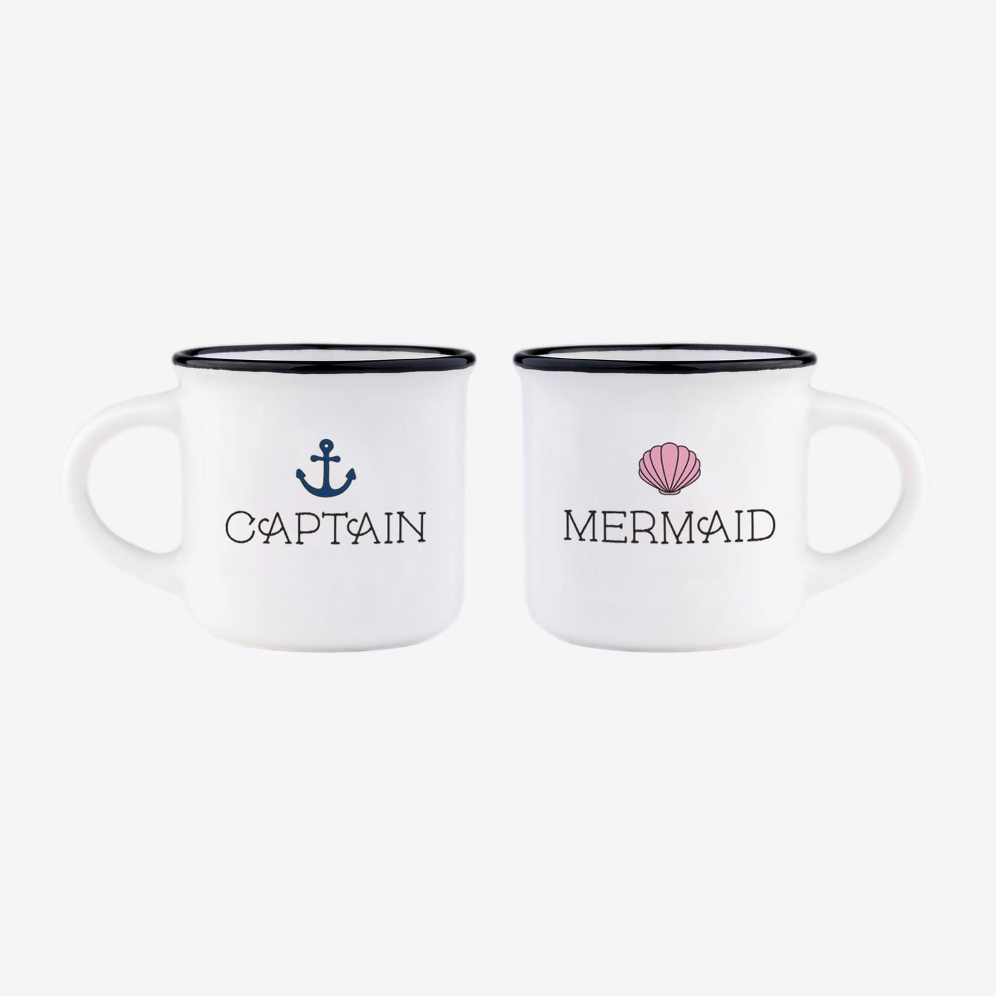 Captain & Mermaid - Espresso for two Legami 