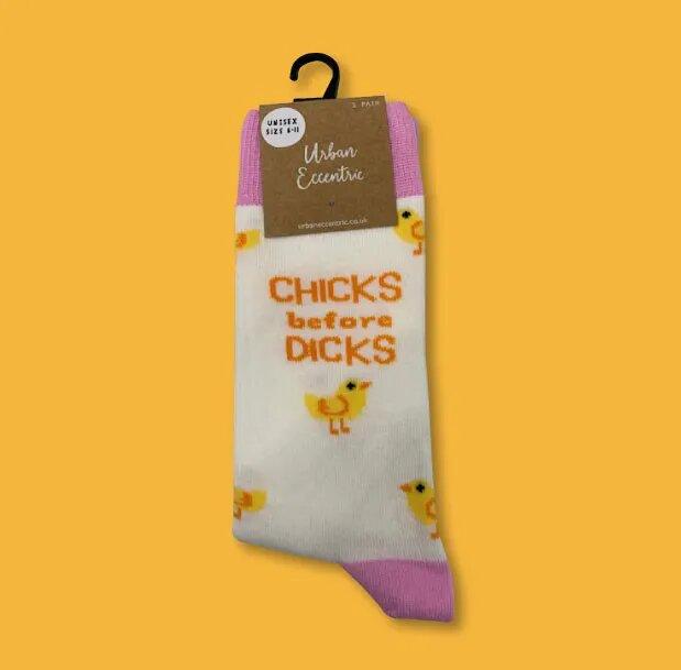 Chicks Before Dicks - Chaussettes mixte Chaussettes Urban Eccentric 