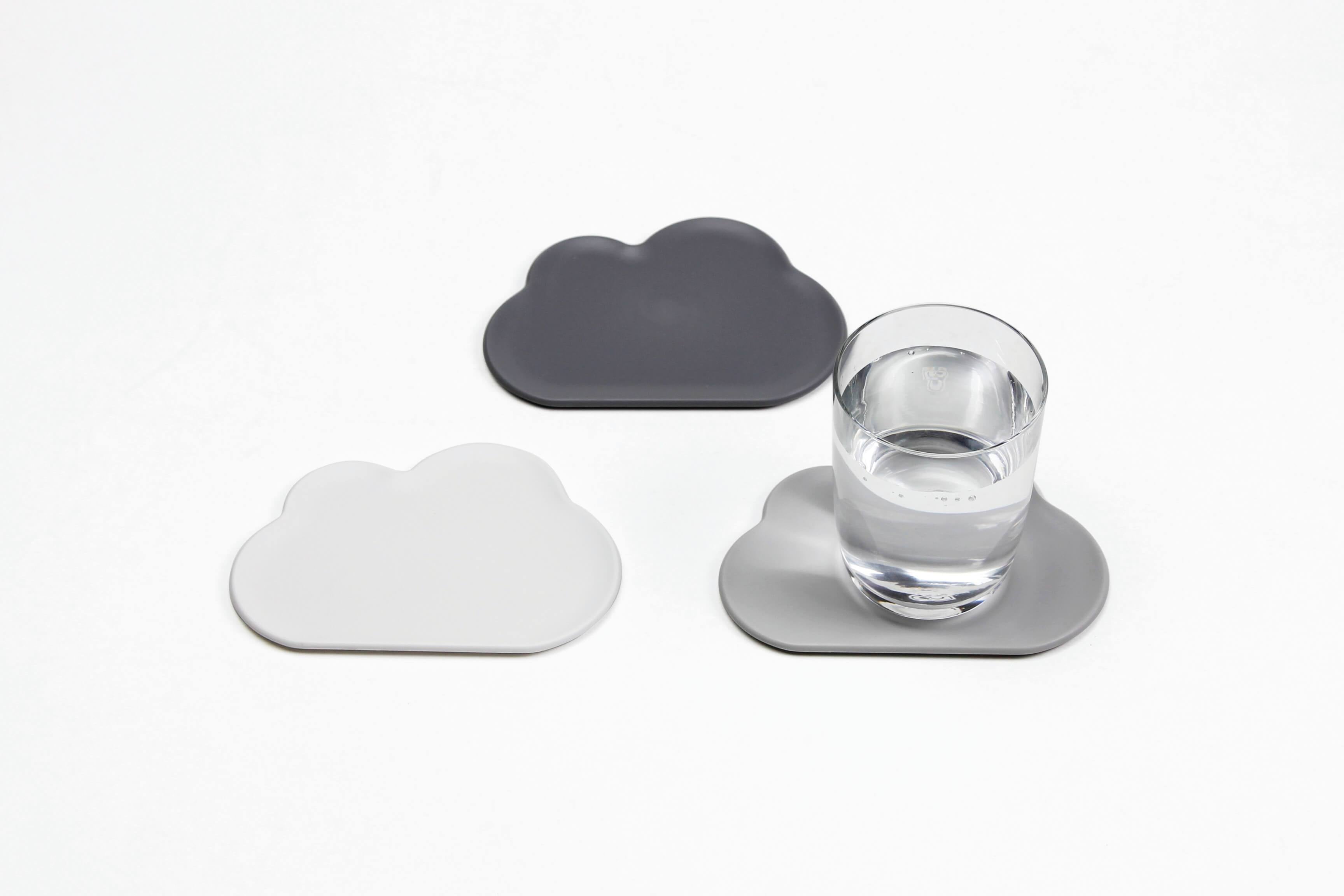 Cloud Coasters - Sous verres 6 pcs Qualy 