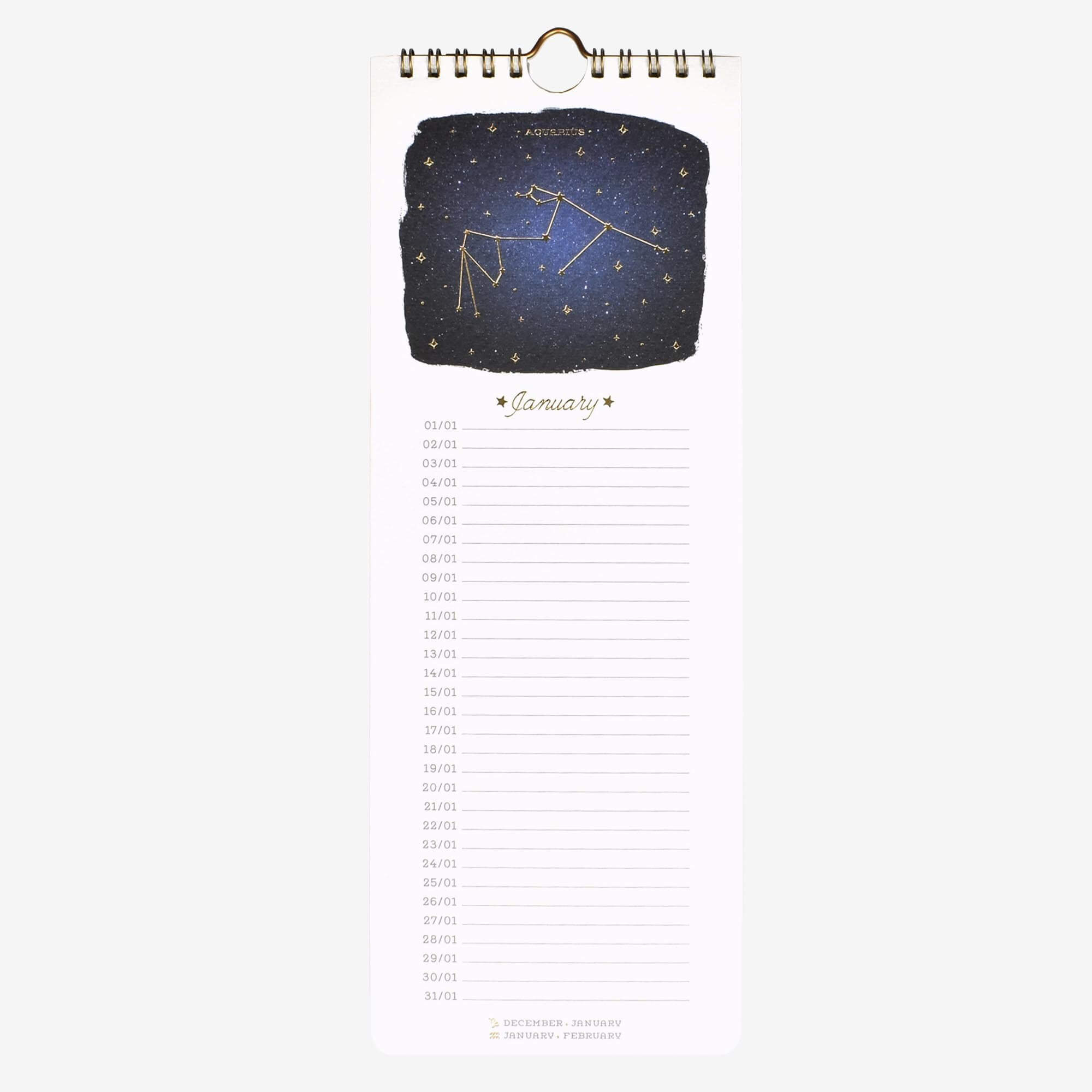 Count your lucky Stars - Calendrier anniversaire Legami 