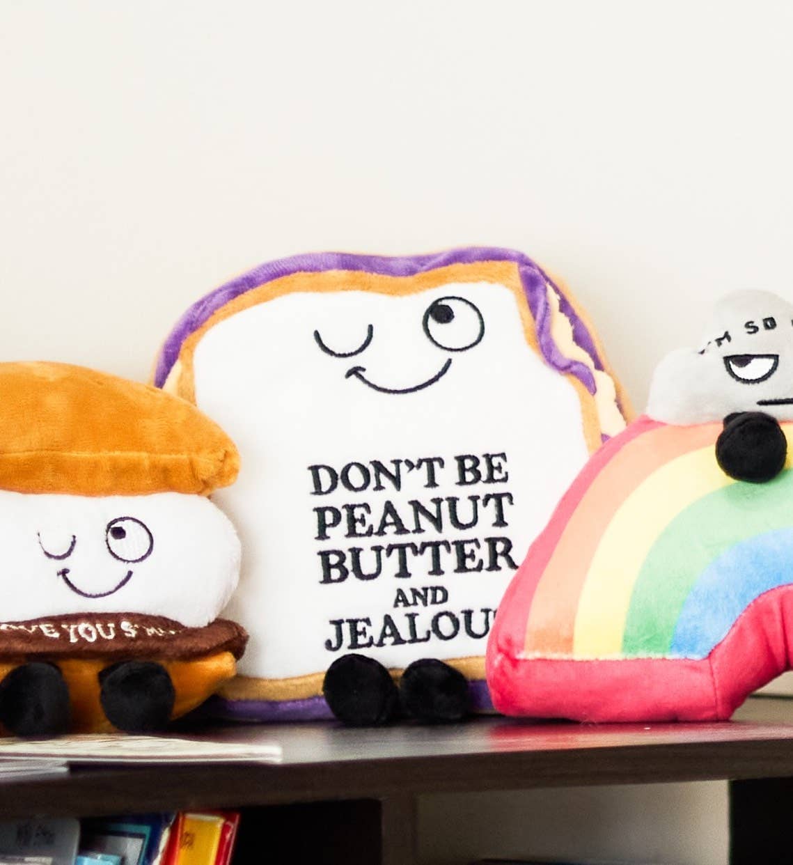 Don't Be Peanut Butter & Jealous - Tartine en peluche Punchkins 