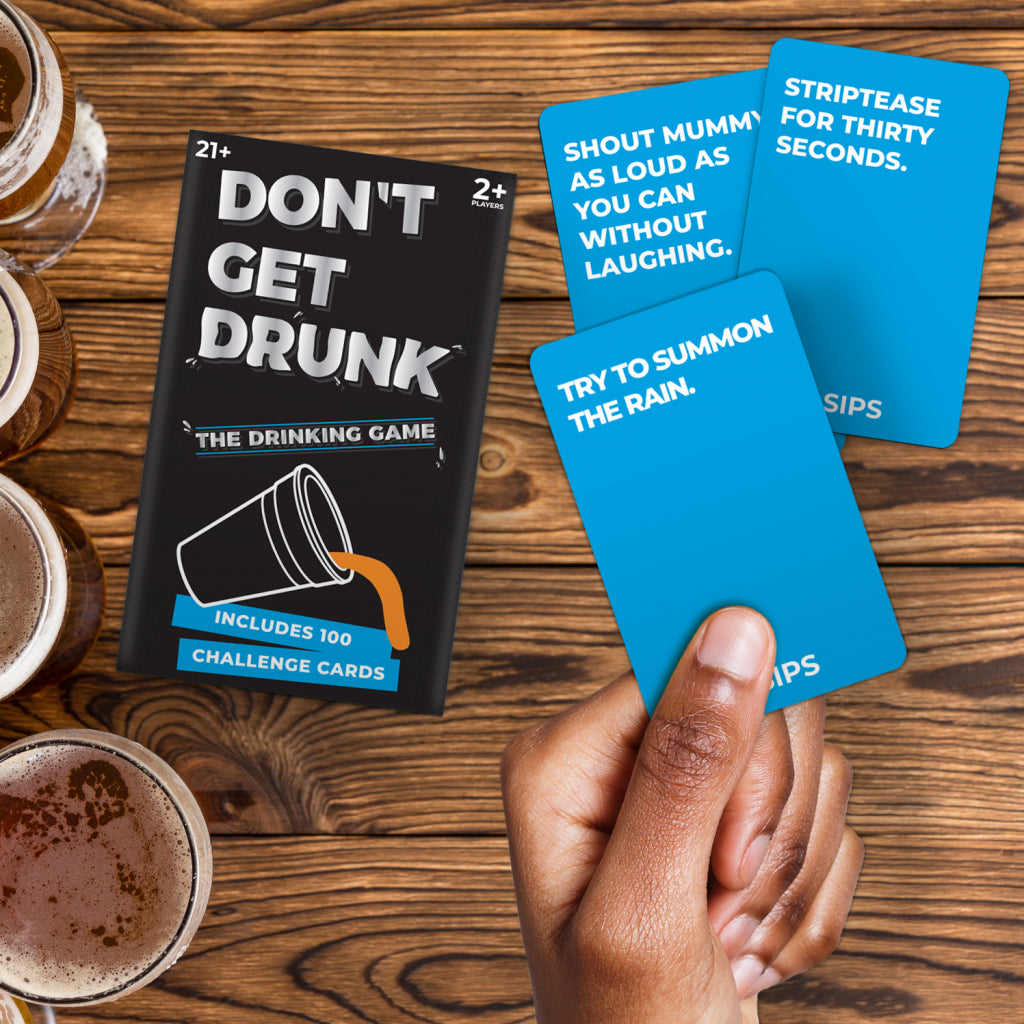 Don't Get Drunk - Jeu de cartes Gift Republic 