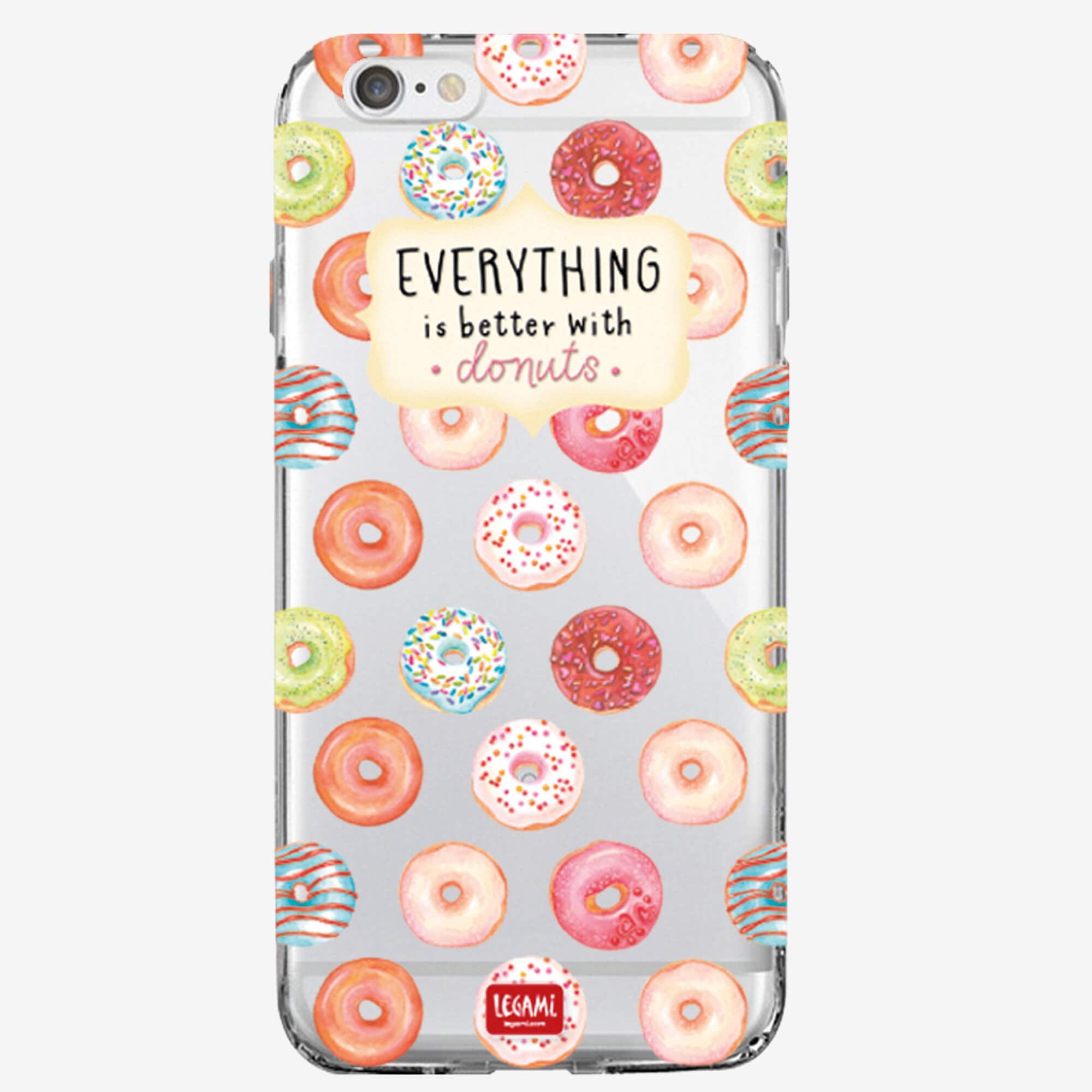 Donuts - Coque iPhone 6/6s transparente Legami 