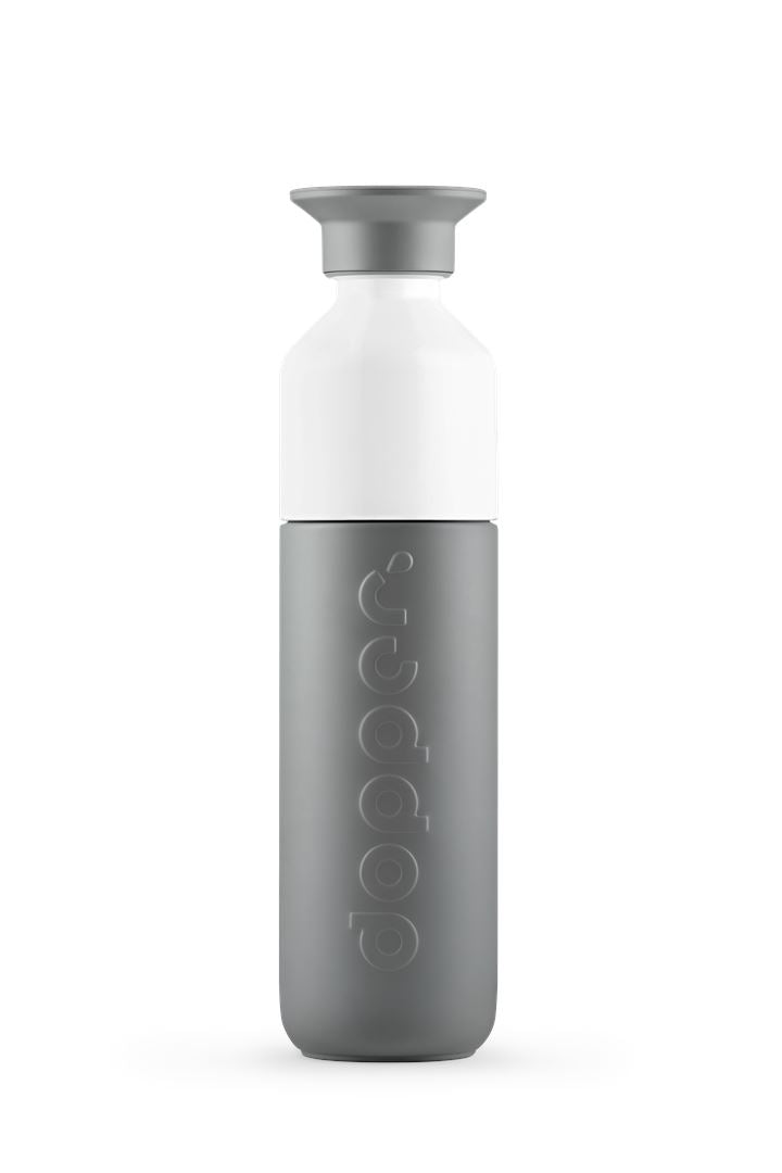 Dopper Insulated - Gourde isotherme Gourdes pour boissons Dopper Glacier Grey 350 ml 