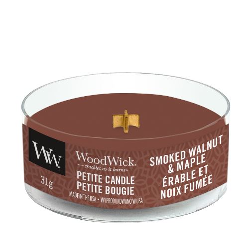 Erable et Noix Fumée - Petite bougie Bougies WoodWick 
