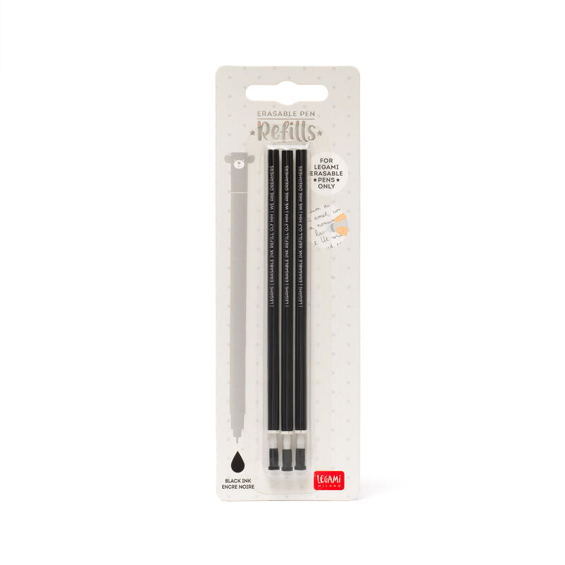 Erasable pen - Recharges pour stylo effaçable Legami 