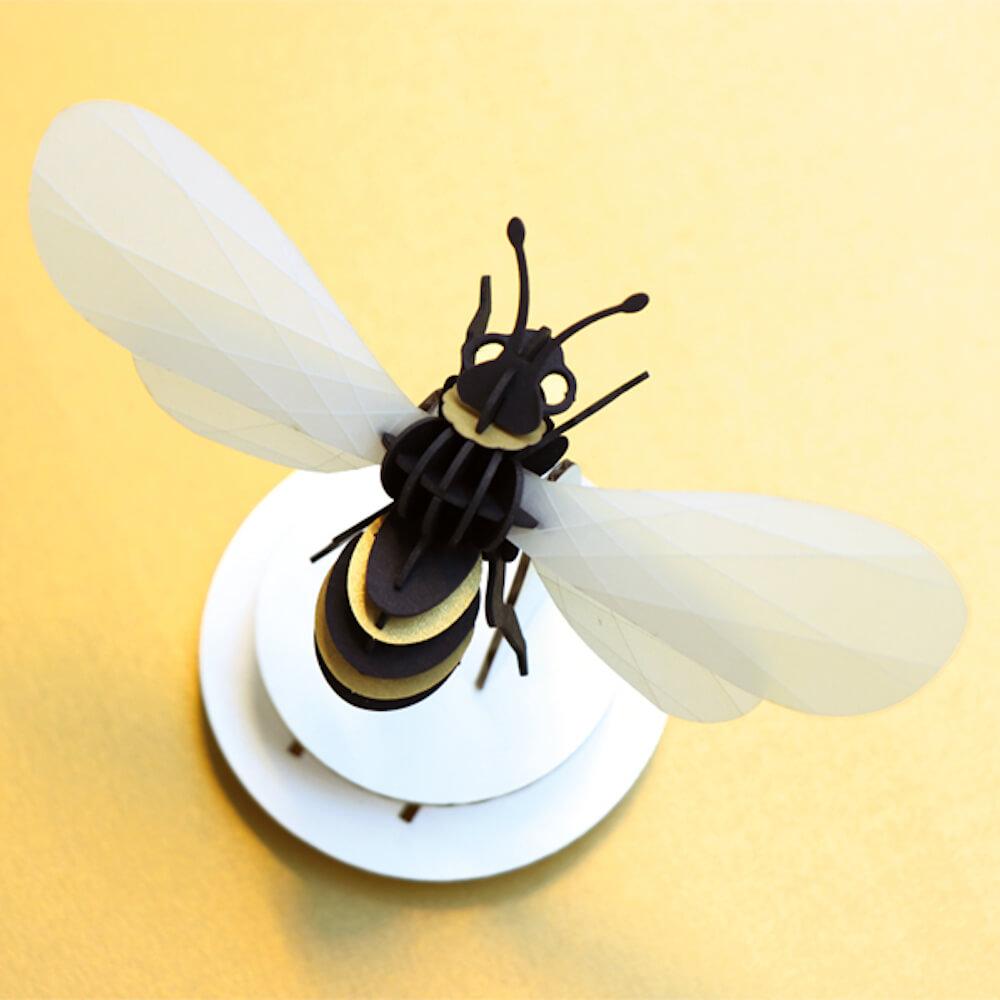 Honey Bee - Kit insecte en carton Assembli 