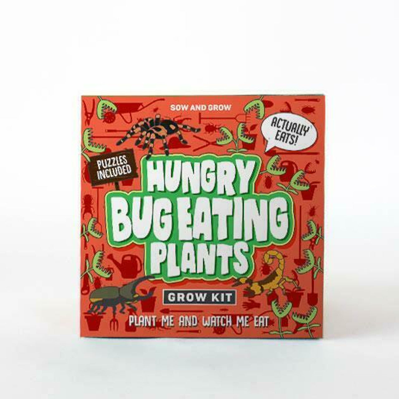 Hungry bug eating - Kit plantes carnivores Gift Republic 