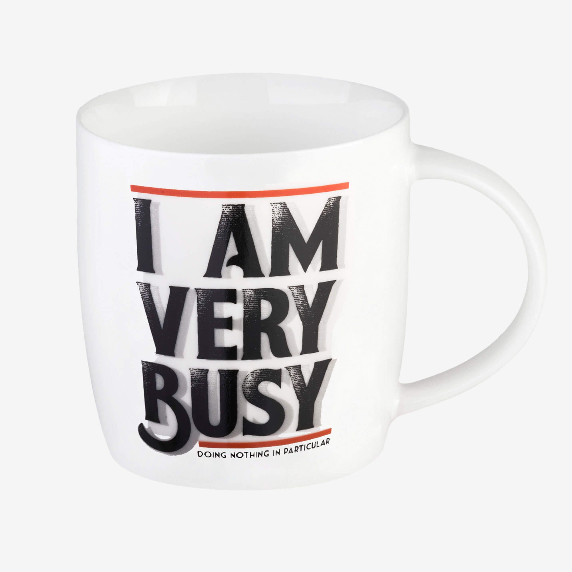 I am very busy doing nothing in particular - Mug en porcelaine Legami 