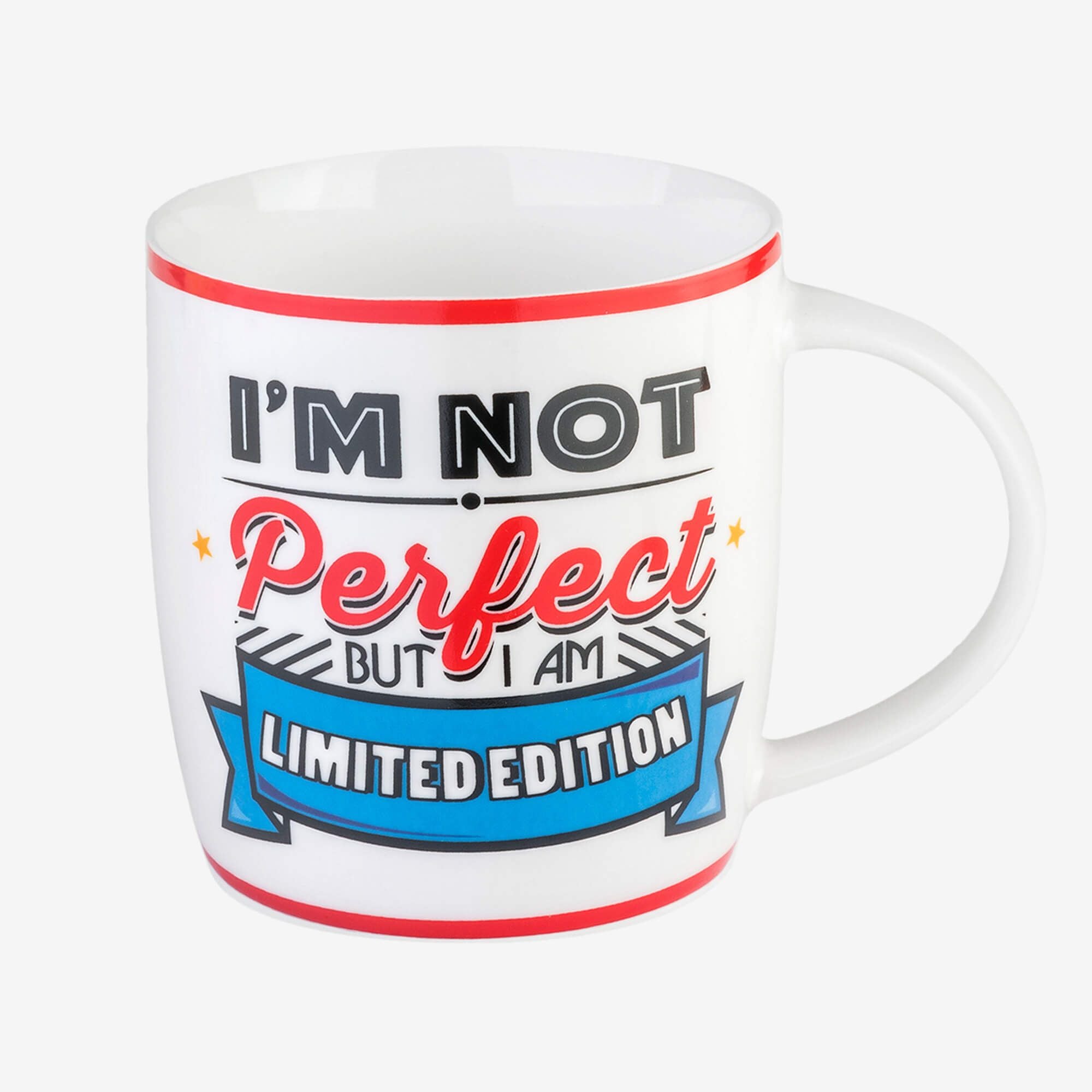 I'm not perfect, but I am limited edition - Mug en porcelaine Legami 