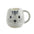 Kitty - Mug en céramique Balvi Gris 
