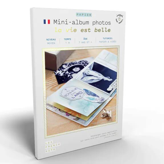 La vie est belle - Mini-album photos DIY Les French Kits 