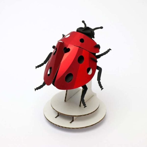 Ladybug - Insecte en carton Assembli Lovebug 