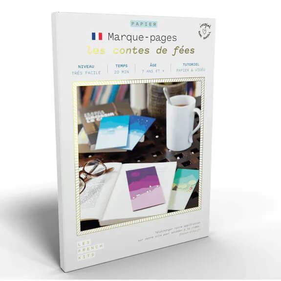 Les contes de fées - Marque-pages DIY Les French Kits 