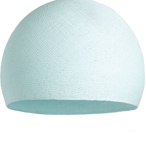 Light Aqua - Abat jour globe 3/4 Abat-jour Cotton Ball Lights 