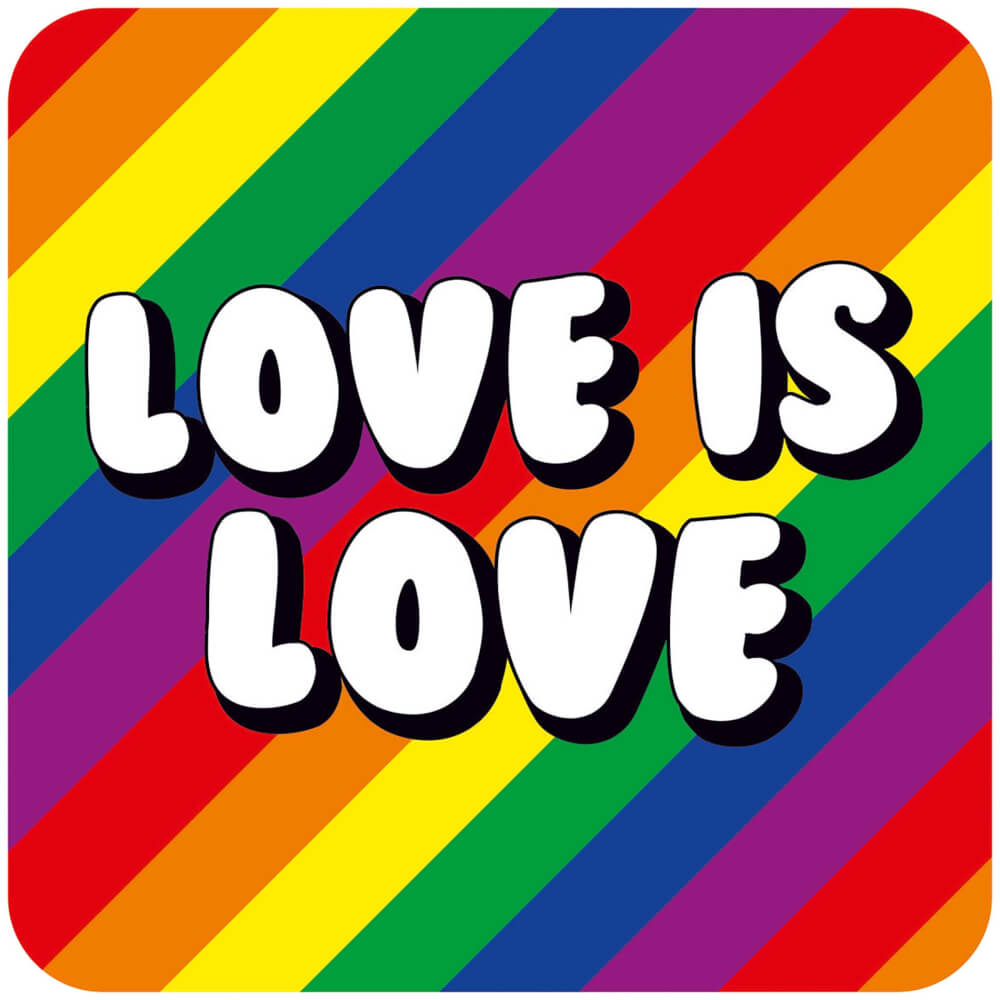 Love Is Love LGBTQ+ - Dessous de verre Dean Morris Cards 