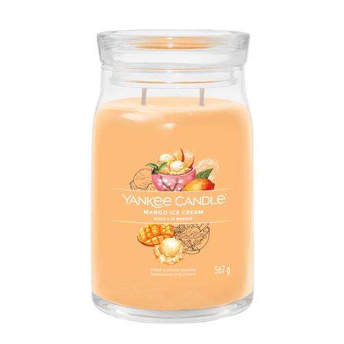 Mango Ice Cream - Glace à la mangue Yankee Candle Grande Jarre 