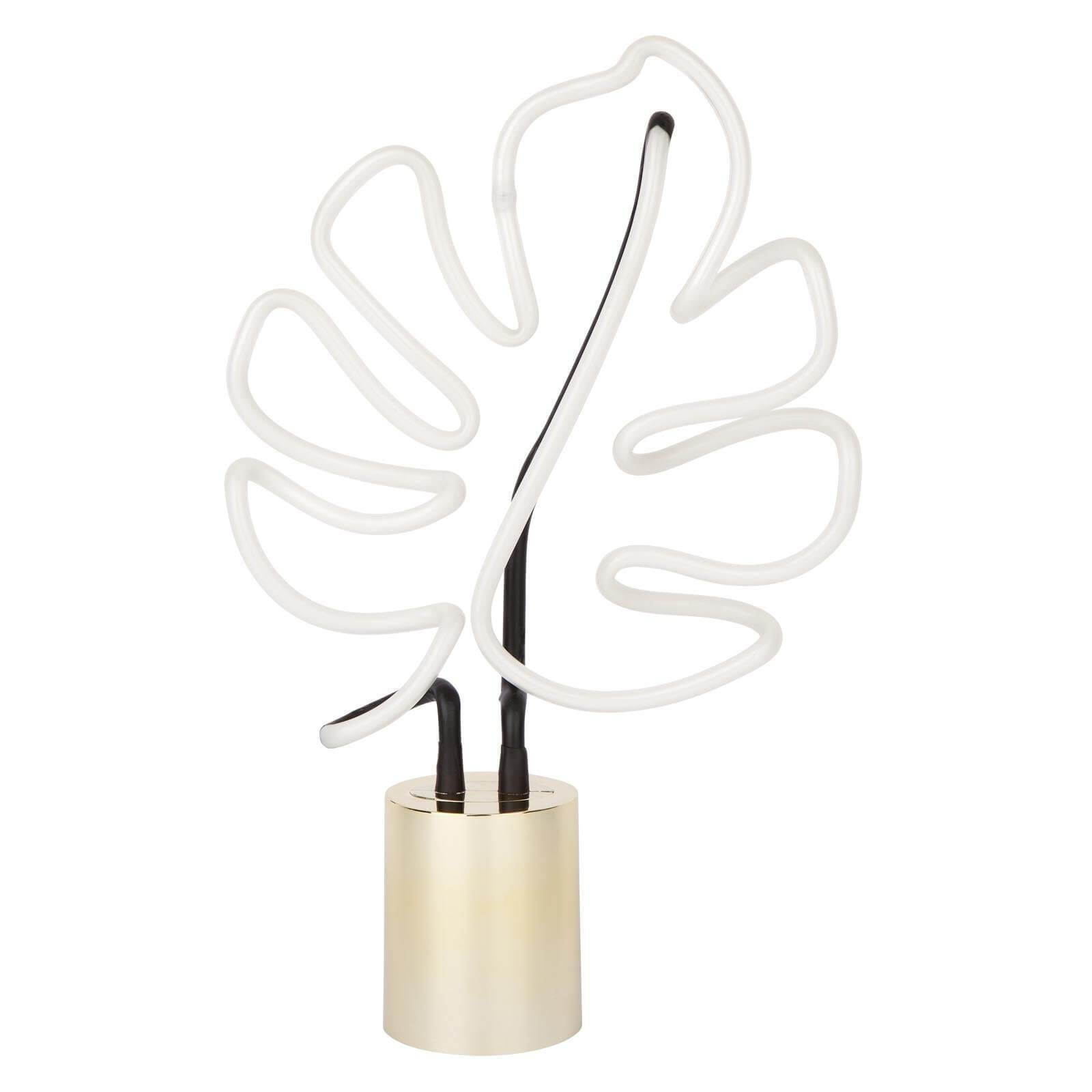 Monstera Leaf Large - Lampe neon à poser Sunnylife 