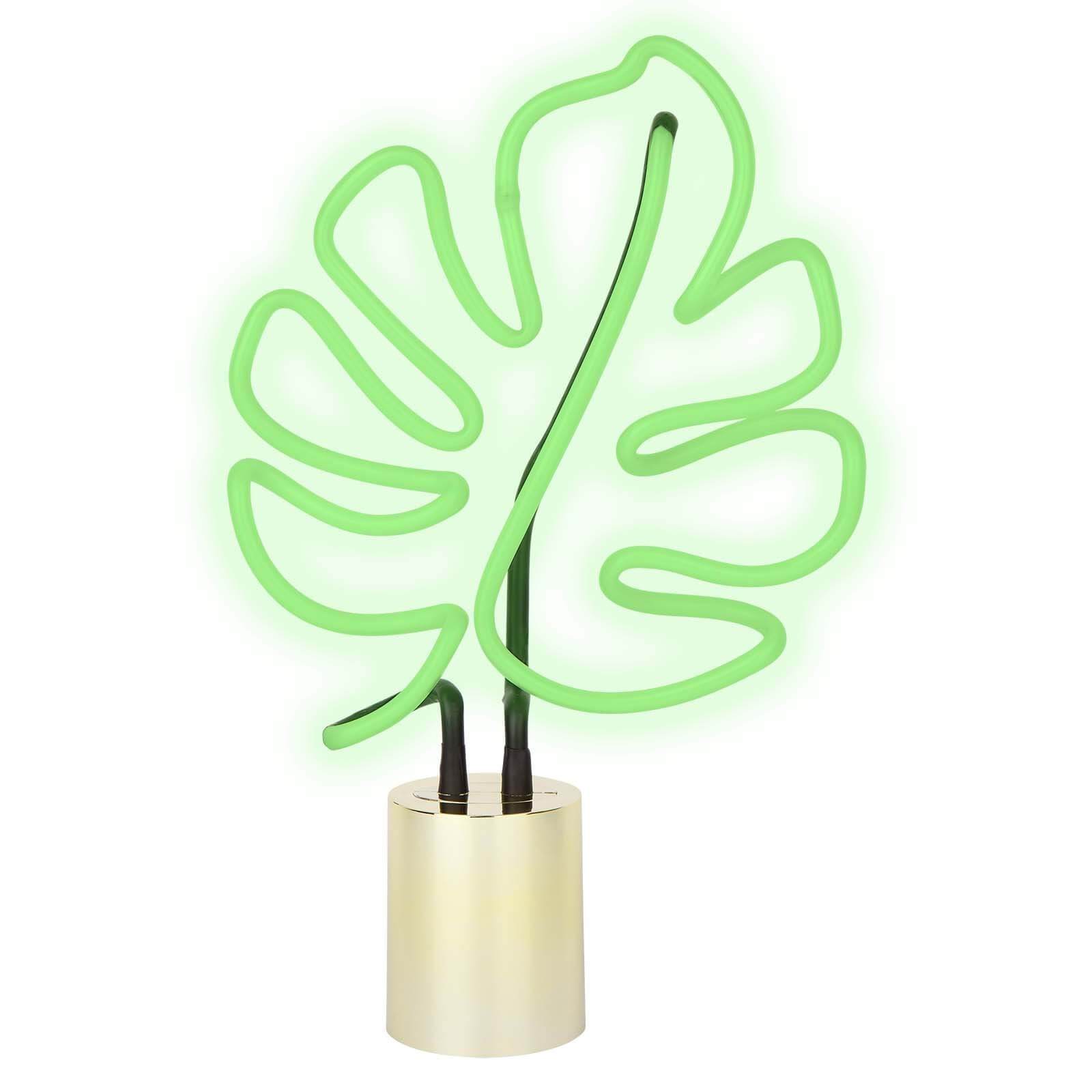 Monstera Leaf Large - Lampe neon à poser Sunnylife 