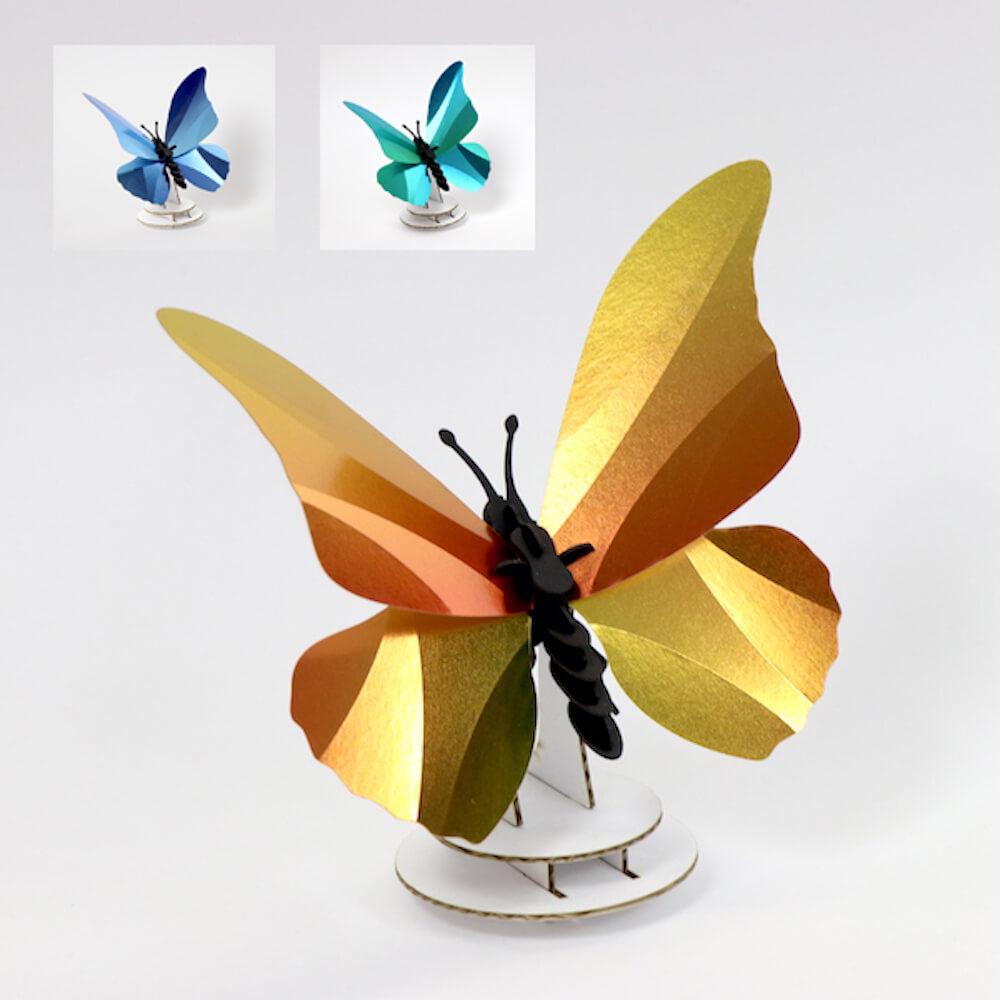 Morpho Butterfly - Kit insecte en carton Assembli 